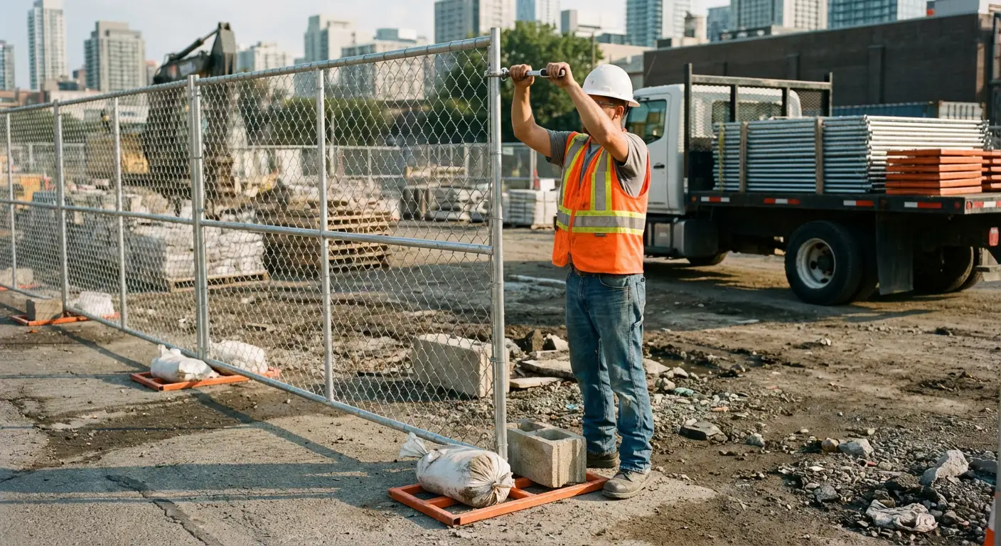 Temporary Fence Rental in North Bergen