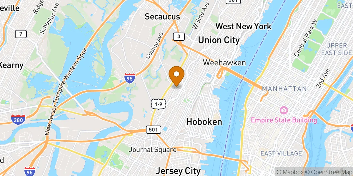  neighborhood map in North Bergen, NJ
